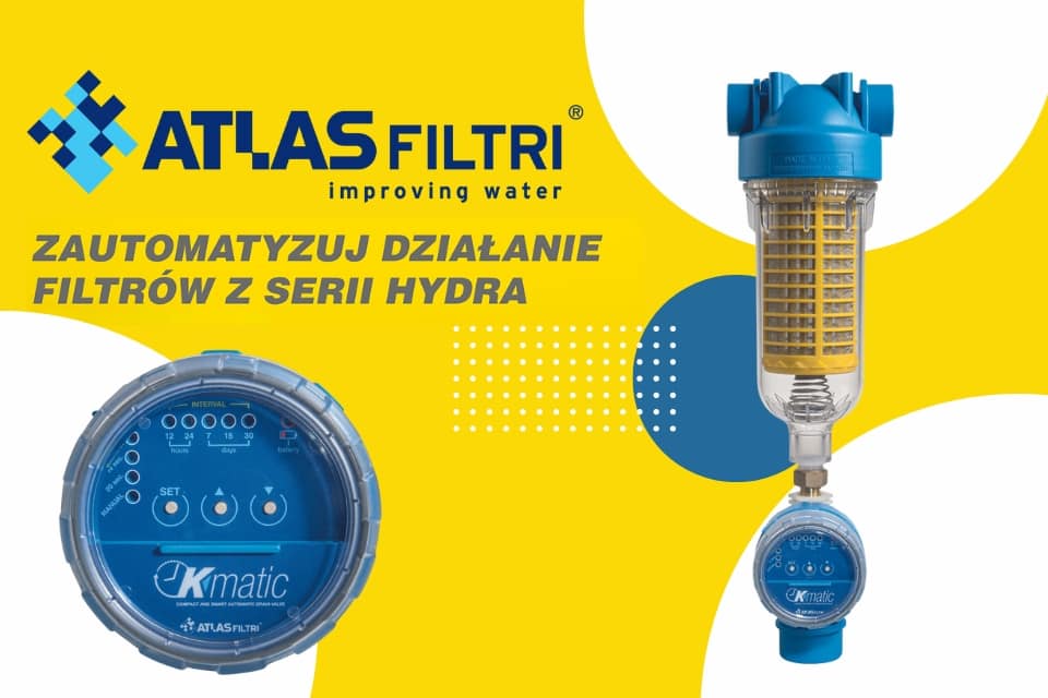 Zautomatyzuj swoje doświadczenie z filtrami Hydra od Atlas Filtri